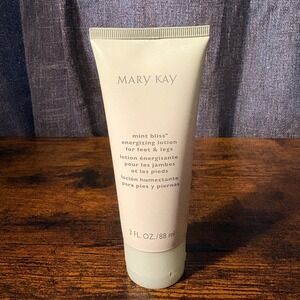 Mary Kay Mint Bliss Energizing Lotion for Feet & Legs 3 oz.
